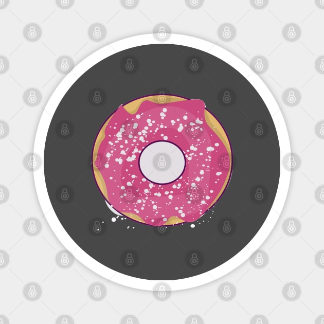 Doughnut Magnet by Heartfeltarts